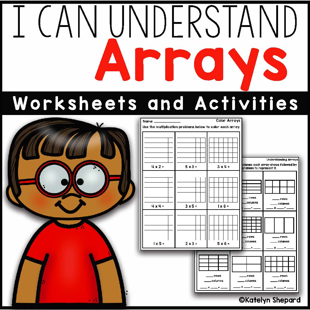 Array Worksheets Lip Gloss Learning And Lattes Array Worksheets Lip Gloss Learning And Lattes