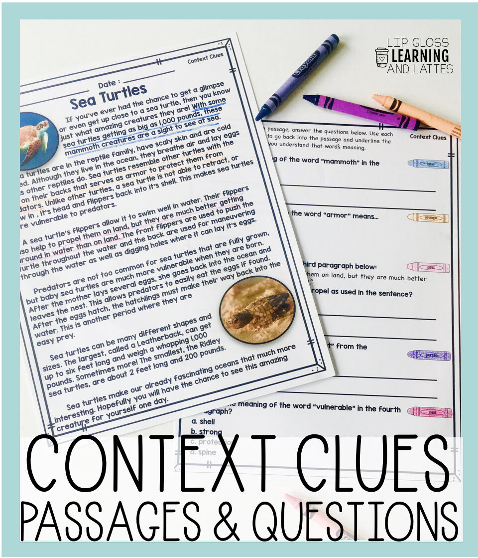 worksheet-on-context-clues