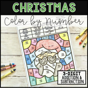 Christmas-color-by-number-color-by-code-3-digit