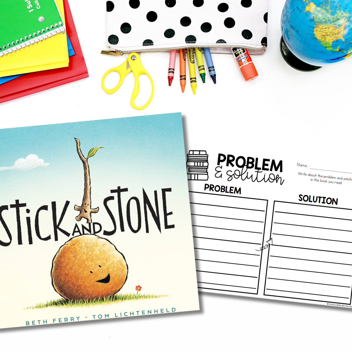 Books for back to school - Stick and Stone.