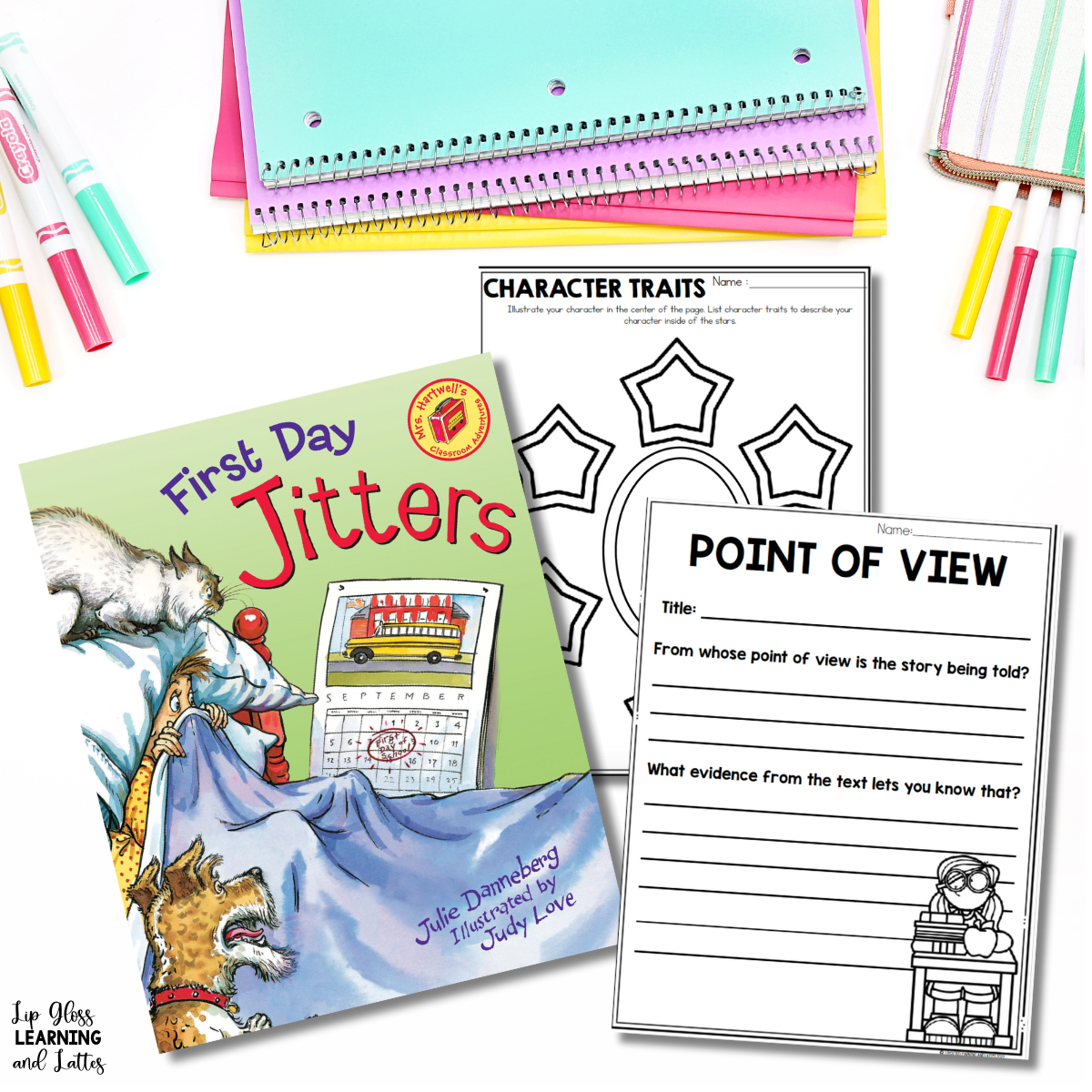 Back to school read aloud - First Day Jitters. 