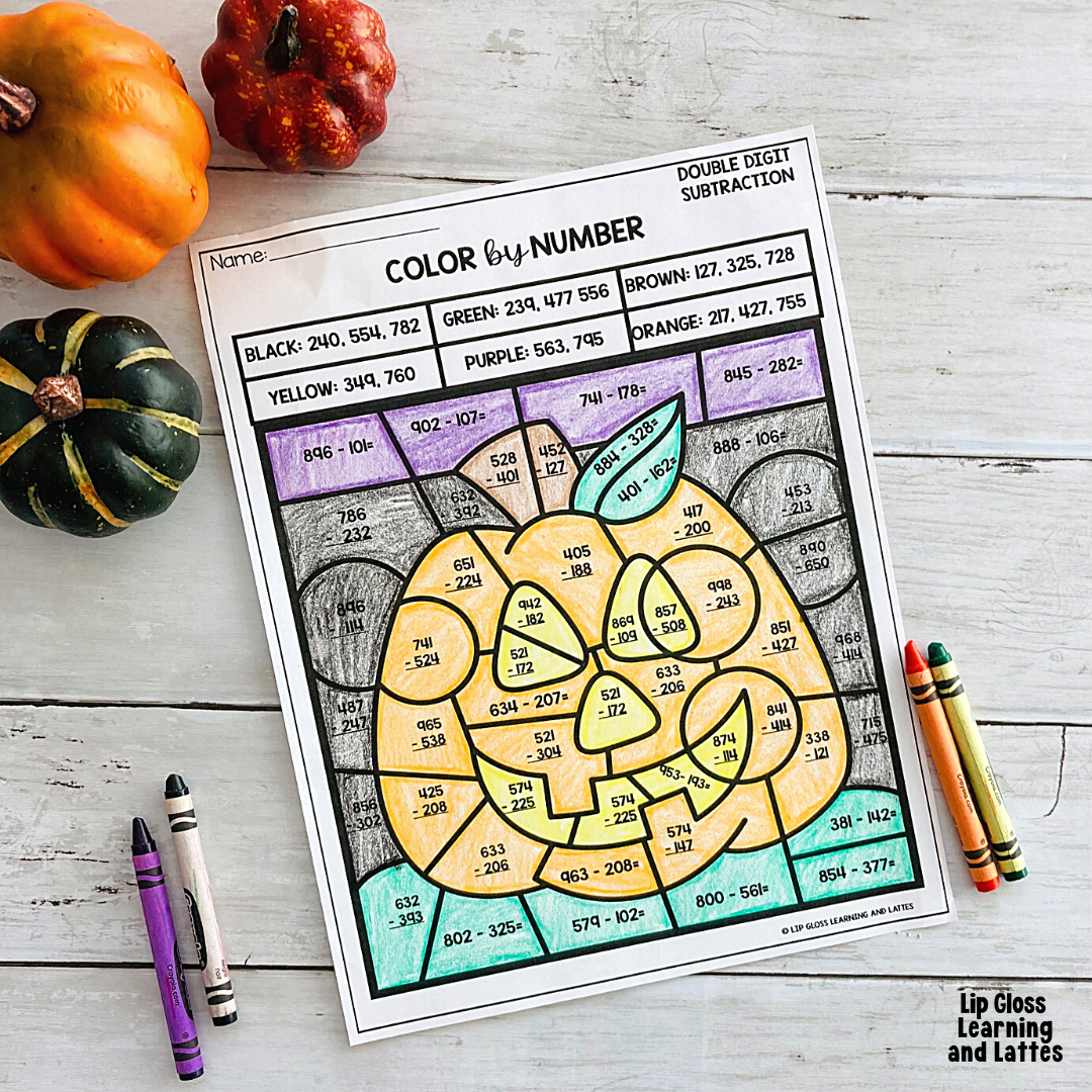Halloween-color-by-number-printables