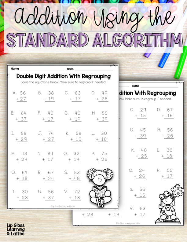 double-digit-addition-with-regrouping-activities