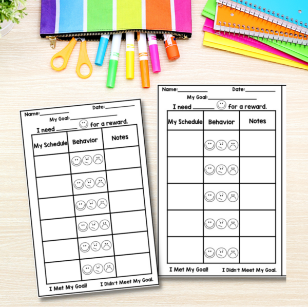 Behavior Charts That Actually Work - Lip Gloss Learning and Lattes
