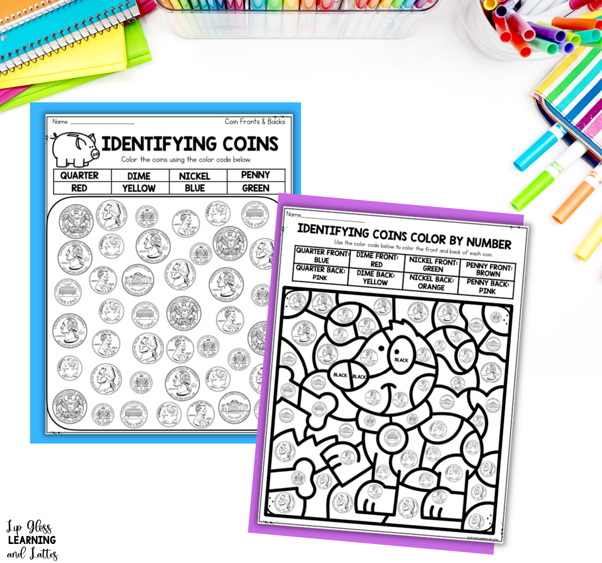 identifying-coins-worksheets-coin-coloring-sheets 