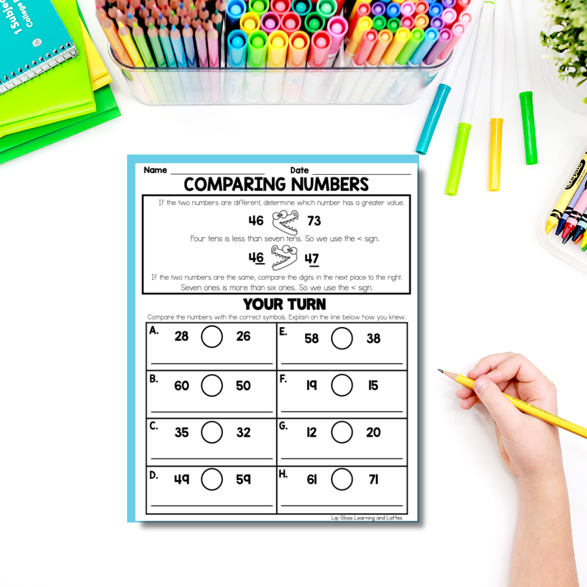 comparing-numbers-2-digit-worksheets-2nd-grade 