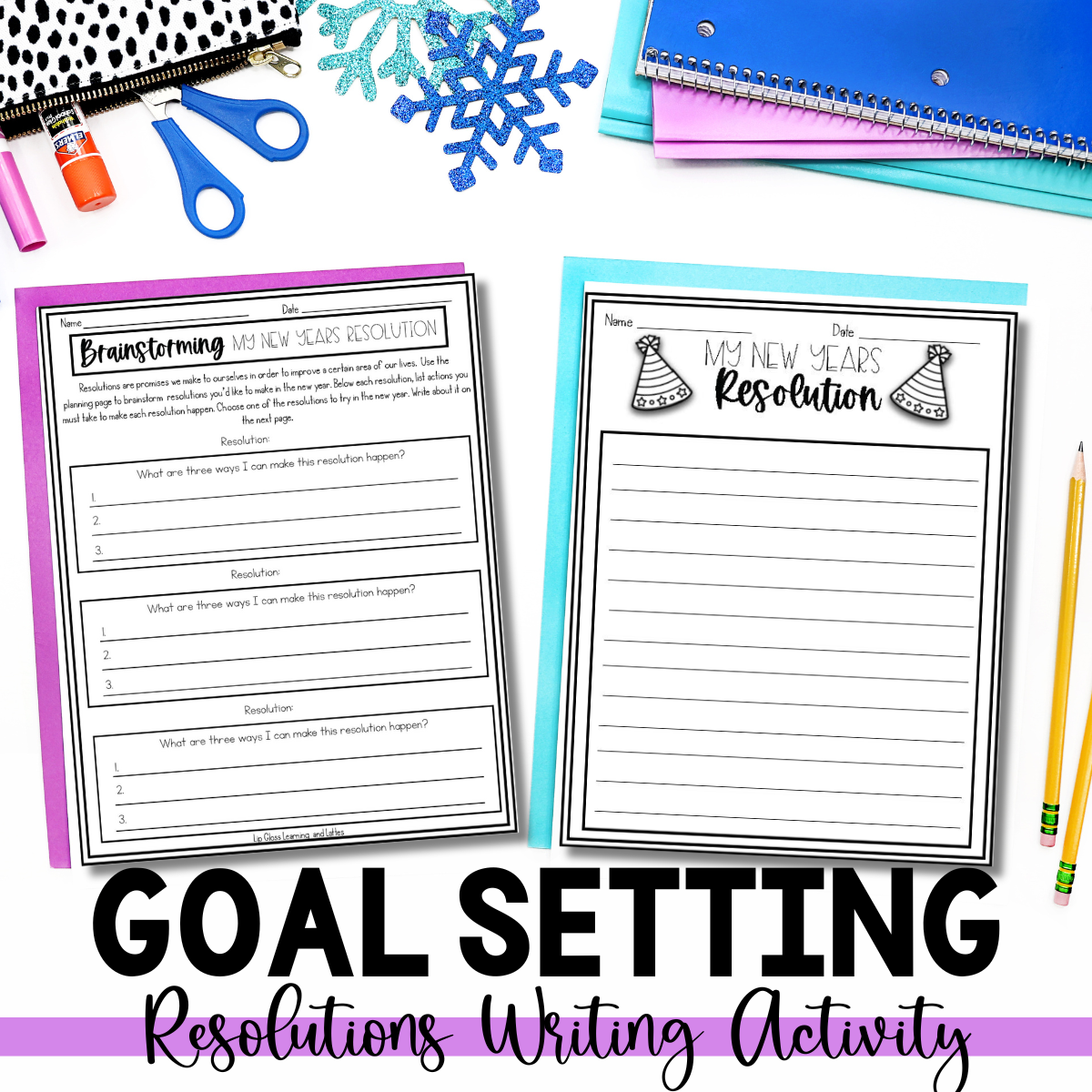 goal-setting-writing-activity-new-year-2025 