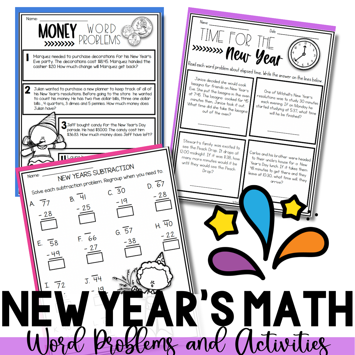 new-years-math-activities