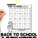Back to school activities for 2nd and 3rd grade.